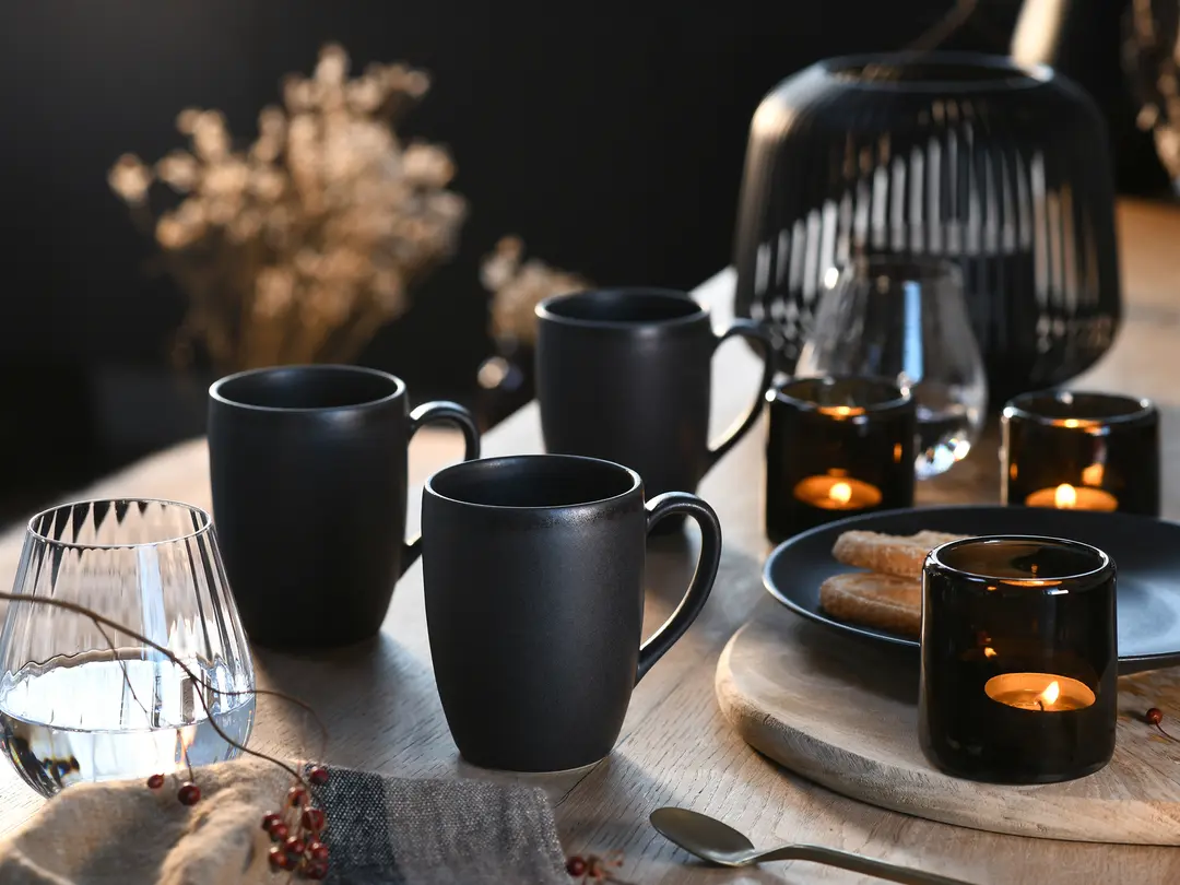 Kaffeebecher 6er-Set Soft Touch