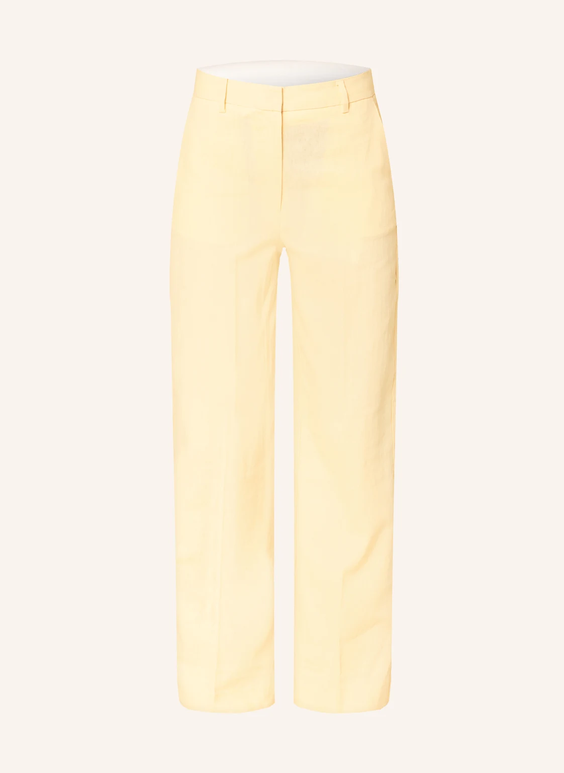 SELECTED Marlenehose mit Leinen