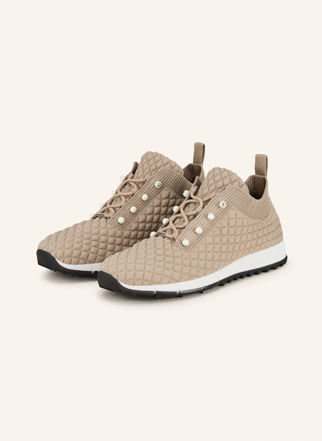 JIMMY CHOO Sneaker VELES mit Schmuckperlen