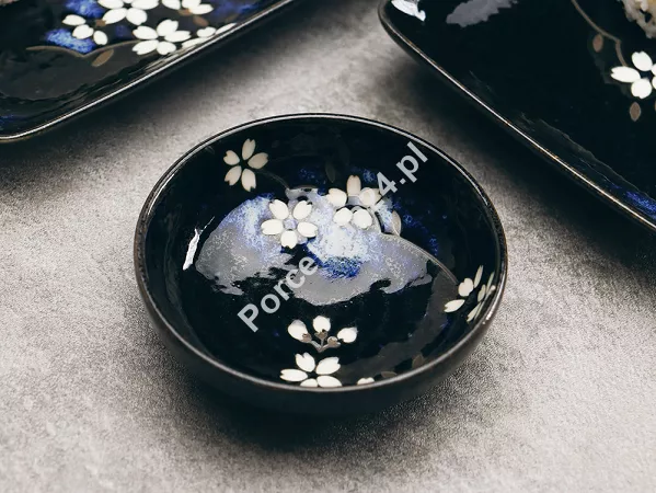 Zestaw do sushi dla 2 osób (4 el.) z pałeczkami Tokyo Design Studio - Sakura Cobalt Blue 33821