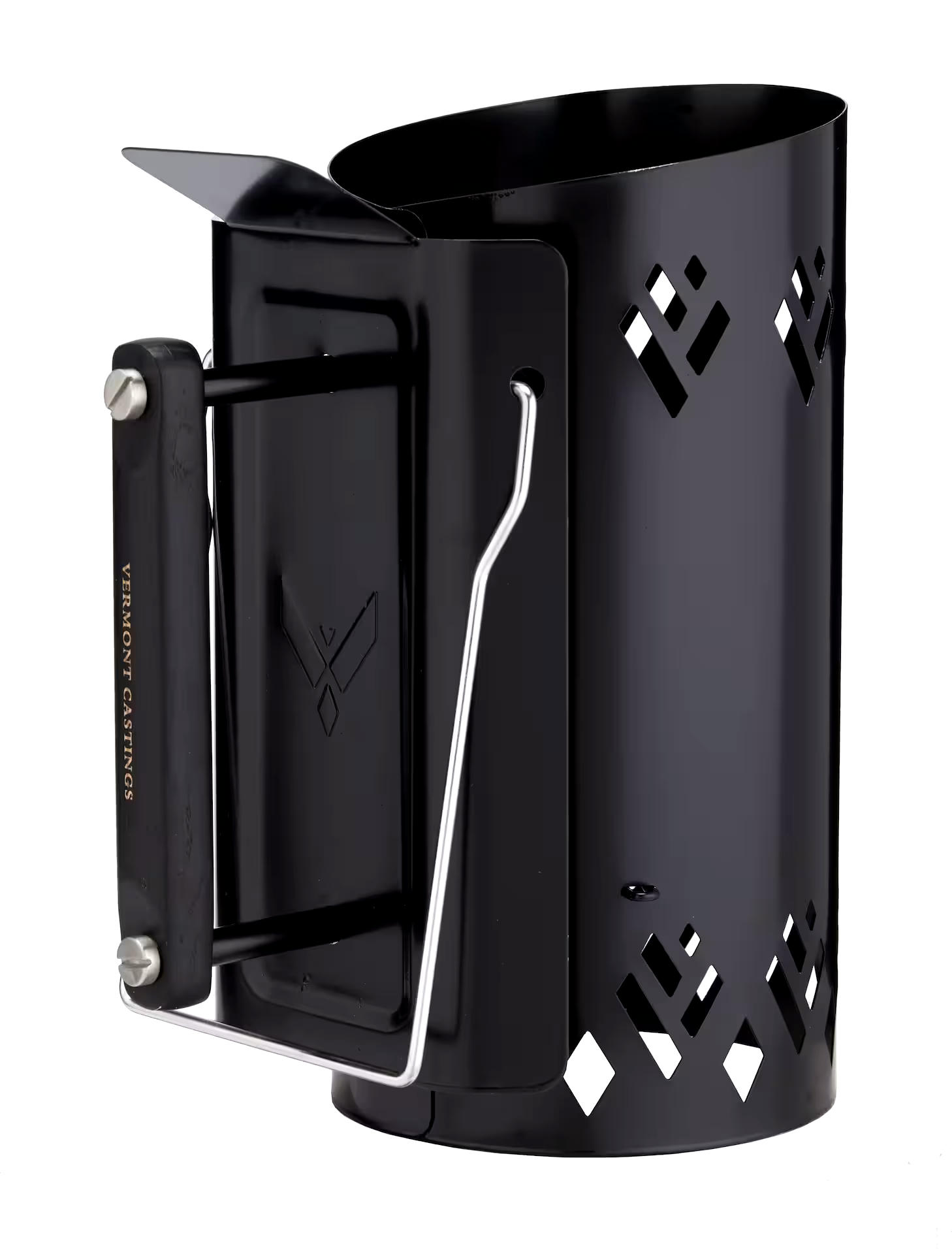 Vermont Castings Steel Charcoal Rapidfire Chimney Starter with Dual Handles