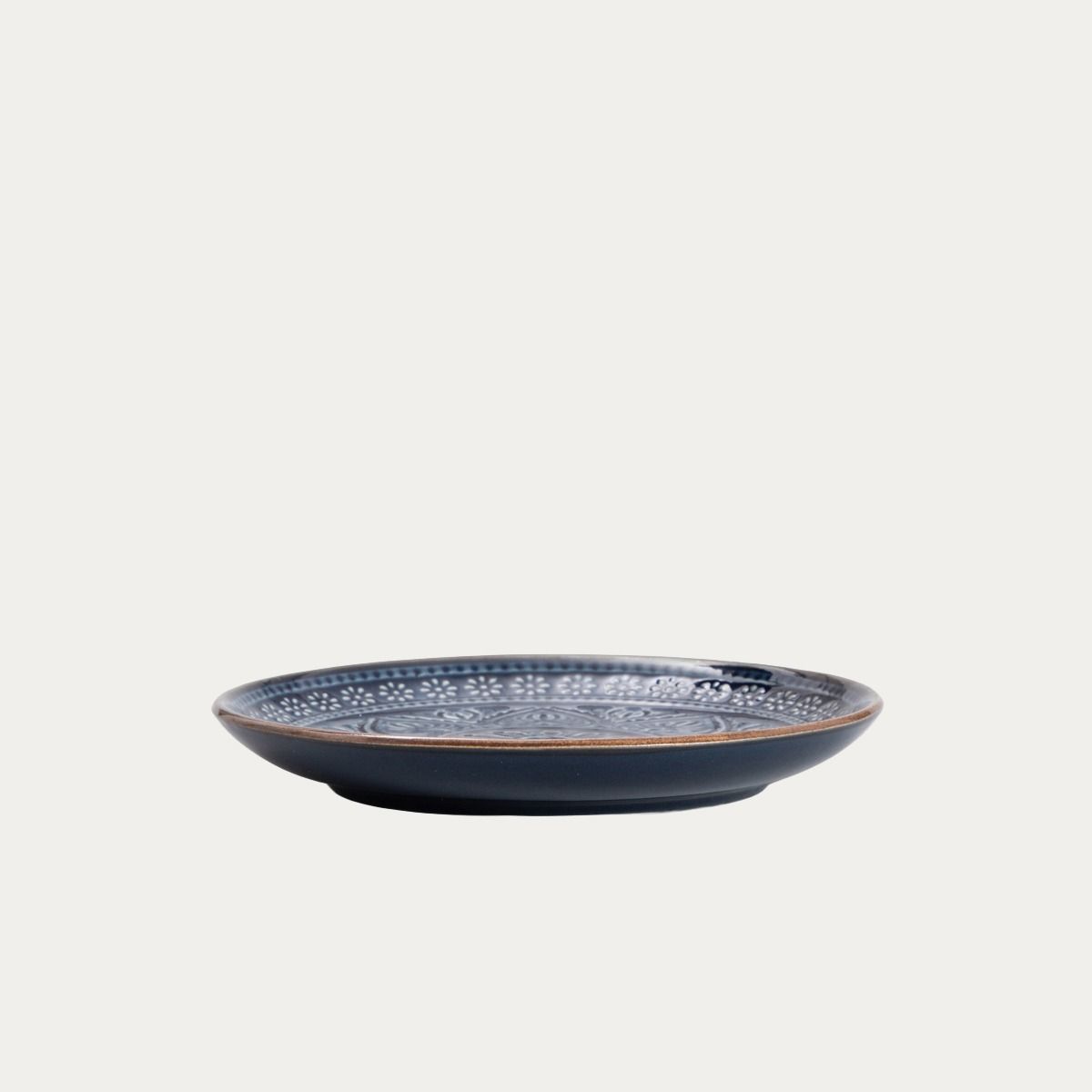 Talerz INDIE mały granatowy 15 cm