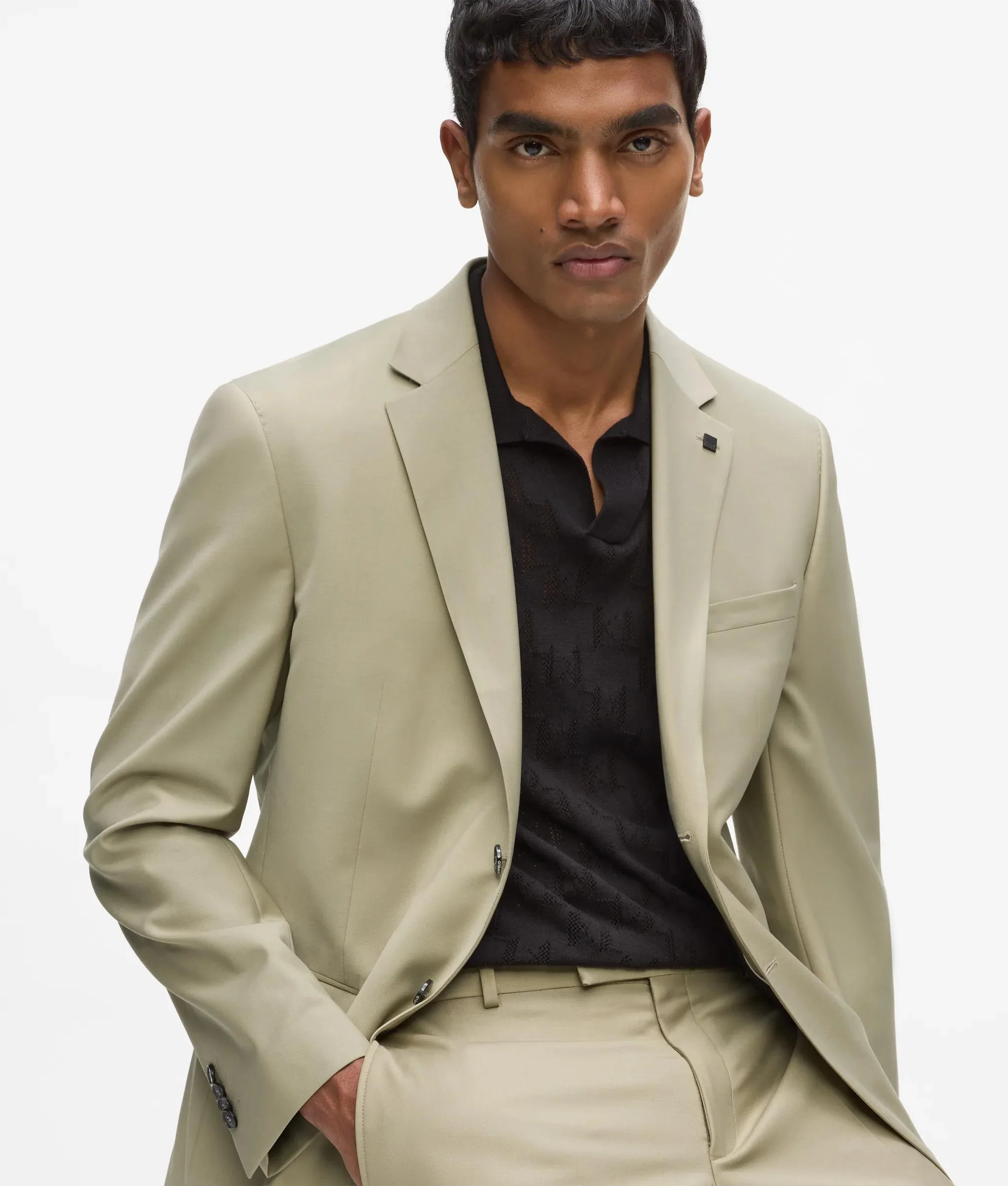 Blazer à la coupe slim