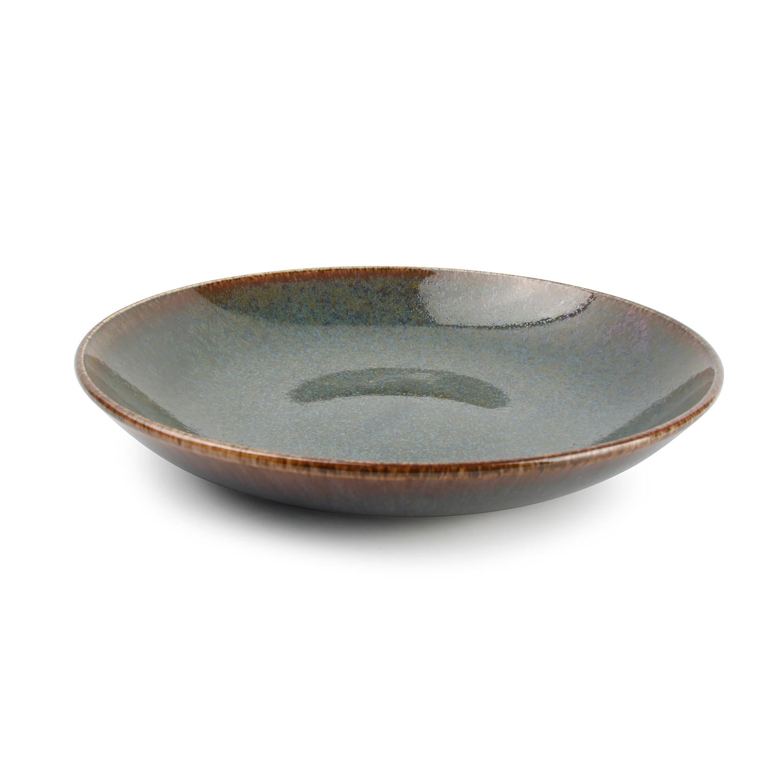 Bonbistro - Diep bord 26xH4,5cm groen Cirro - Set van 3
