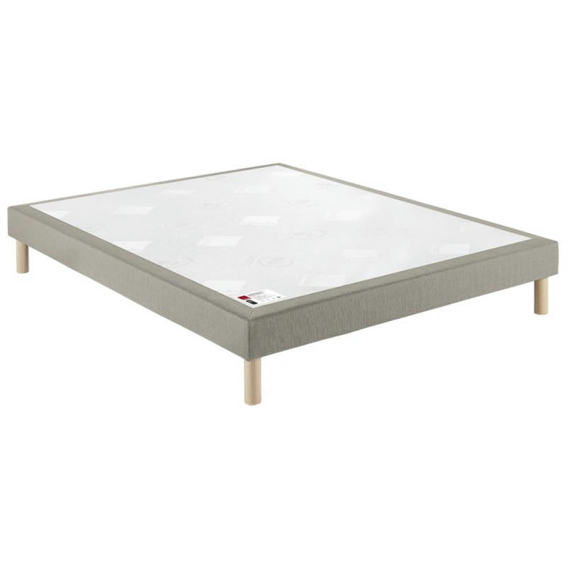 CONFORT MEDIUM DECO NATURE - Sommier confort médium + pieds l 80x200