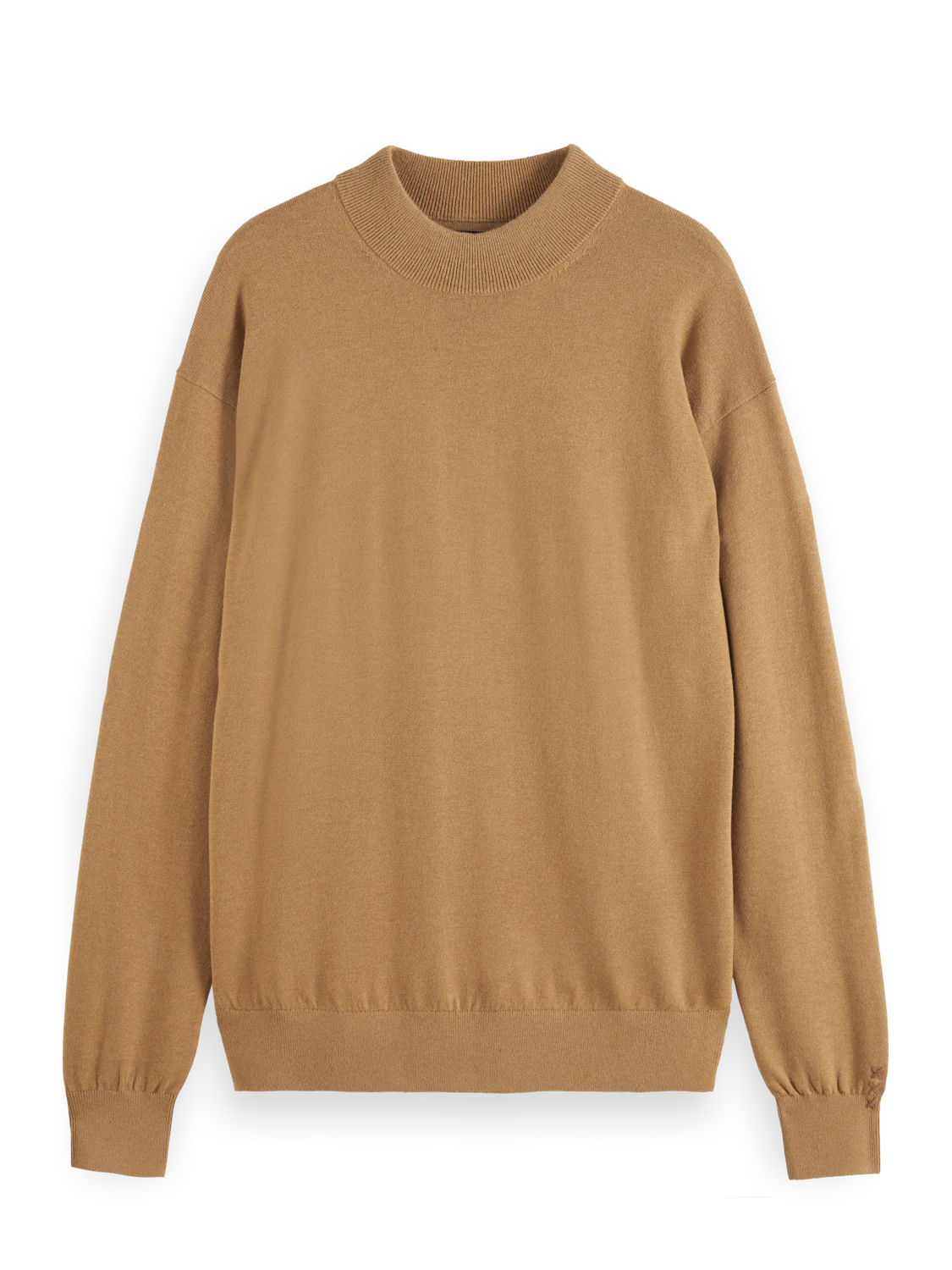 Essentials — Dropped Shoulder Mock Neck Pullover