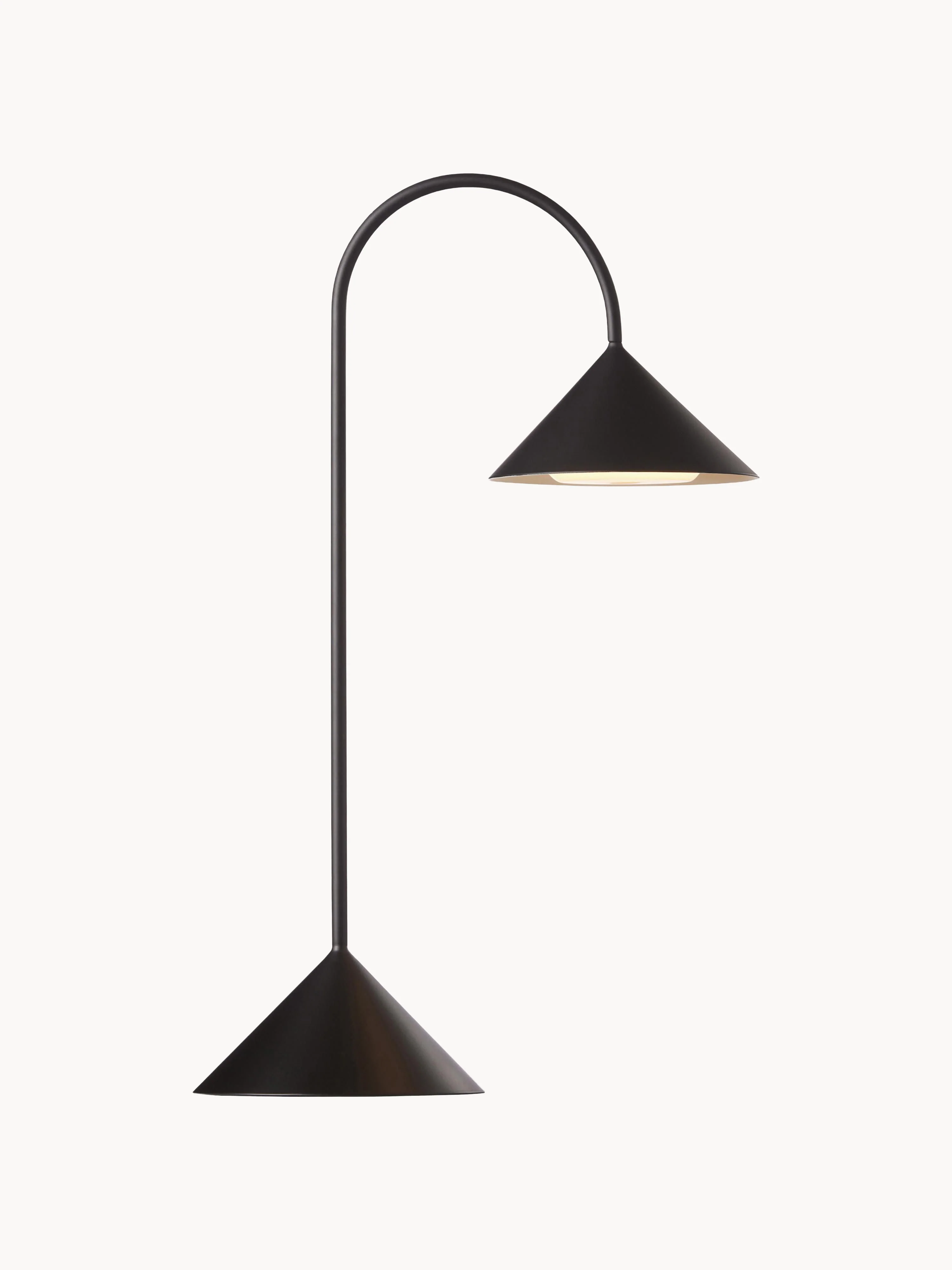 Mobile Outdoor-LED-Tischlampe Grasp, dimmbar