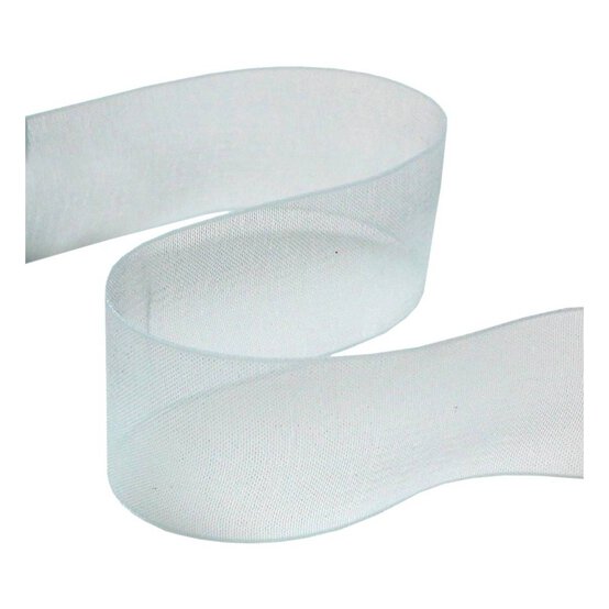 Baby Blue Organza Ribbon 25mm x 5m