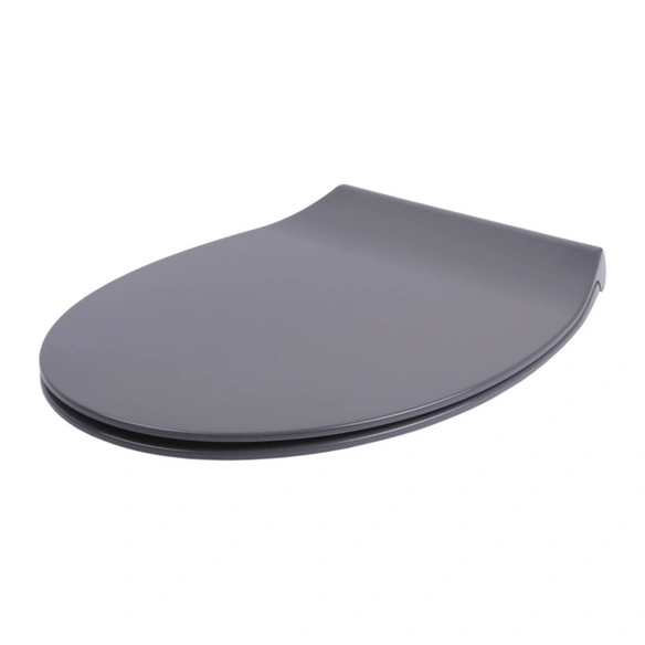 WC-Sitz, BxL: 37,7 x 47 cm, Flat Grau