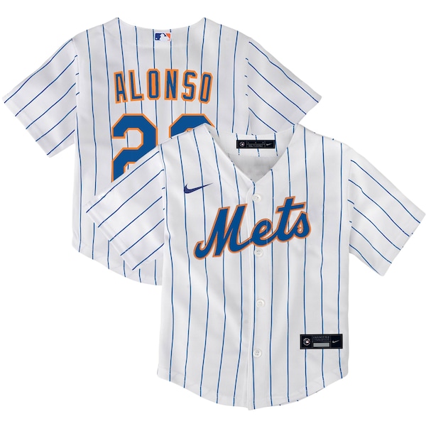 Pete Alonso New York Mets Nike Toddler Home Replica Player Jersey - White/Royal