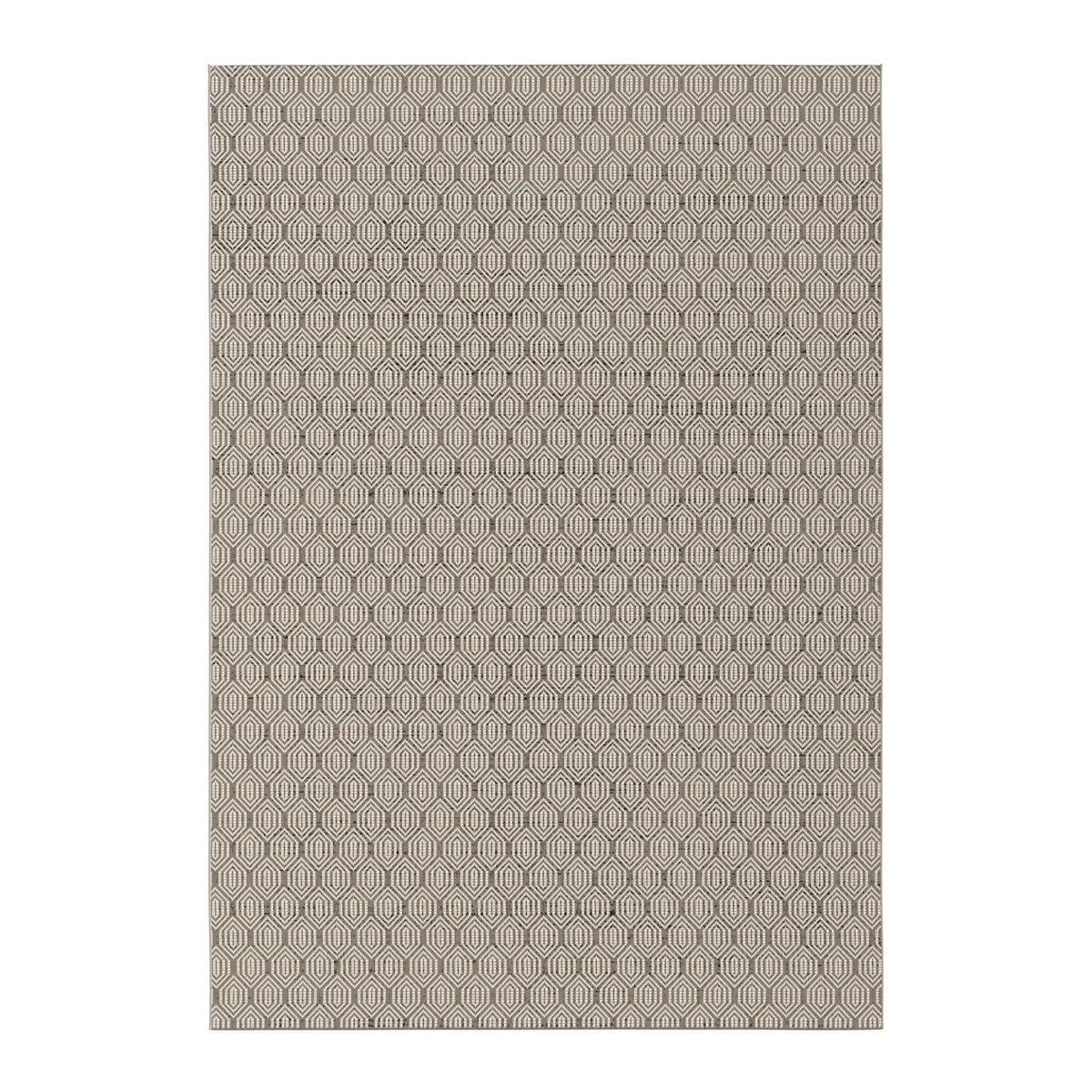 AFK Living vloerkleed Ella - voor binnen en buiten - kastanje - 120 x 170 cm
