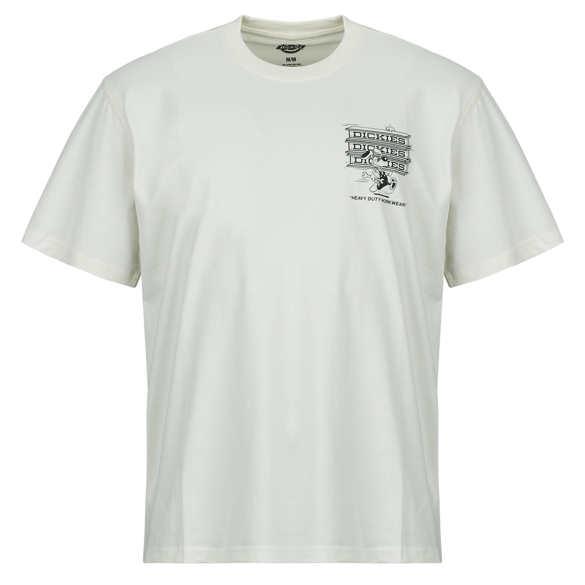 Dickies - LYNNDYL SS TEE EGRET - Ecru