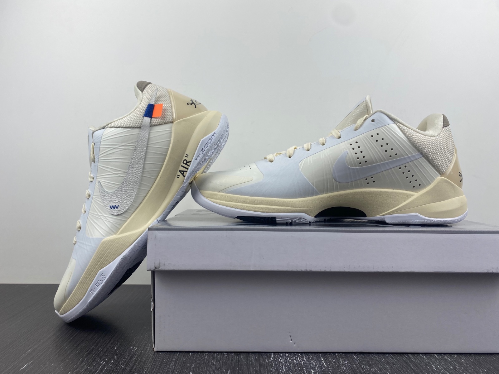 Off-White x Nike Kobe 5 Protro Custom White