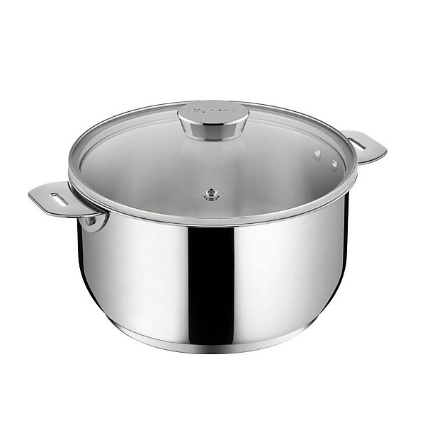 Casserole inox 14cm sans poignée   couvercle Lagostina 12138031214 salvaspazio