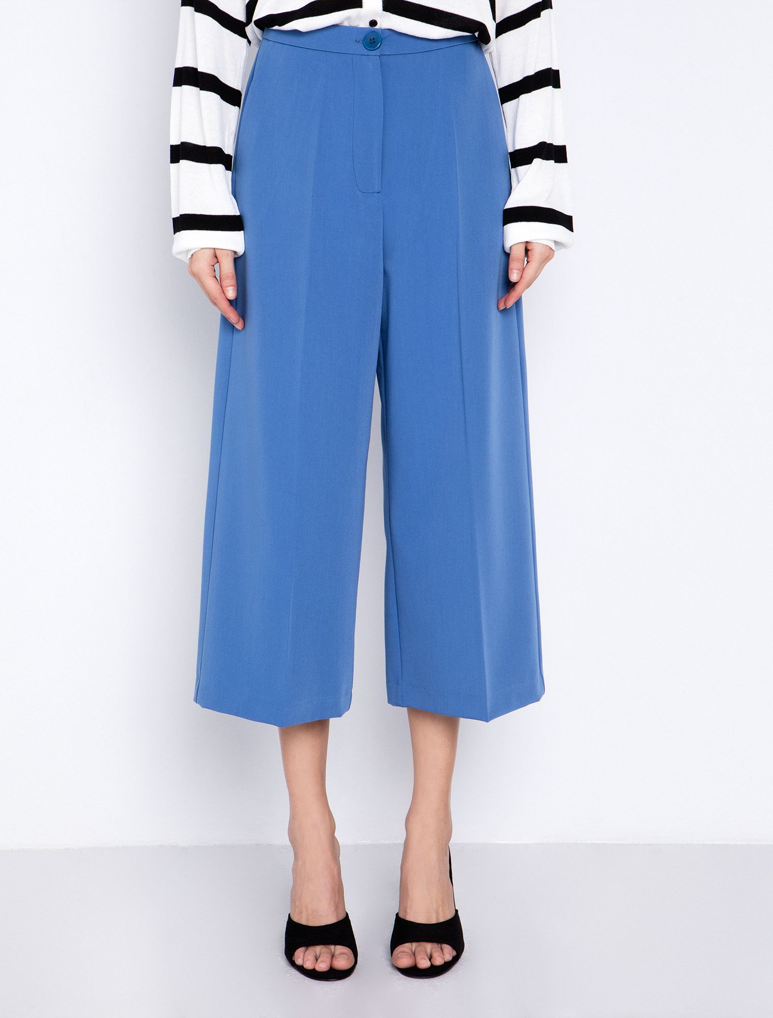 Zιπ κιλότ παντελόνι