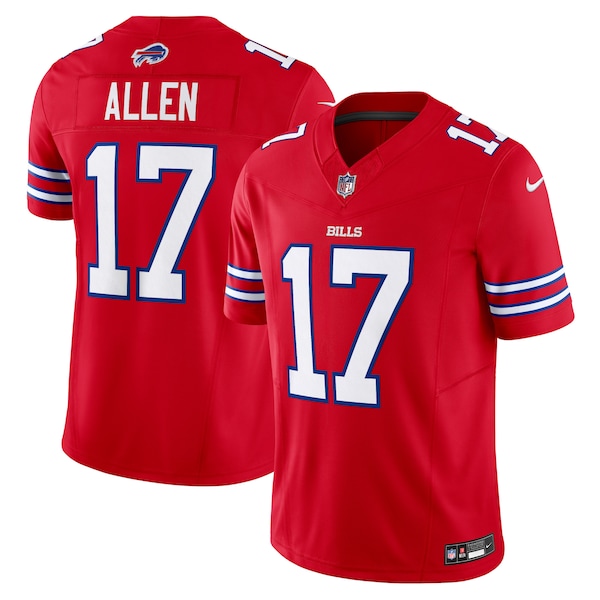 Josh Allen Buffalo Bills Nike Vapor F.U.S.E. Limited Jersey - Red/White