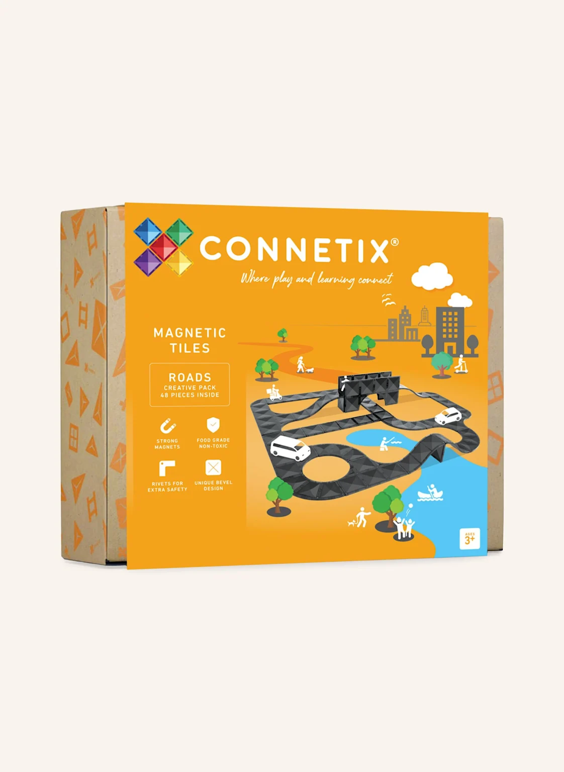 Connetix Creative-Set Roads