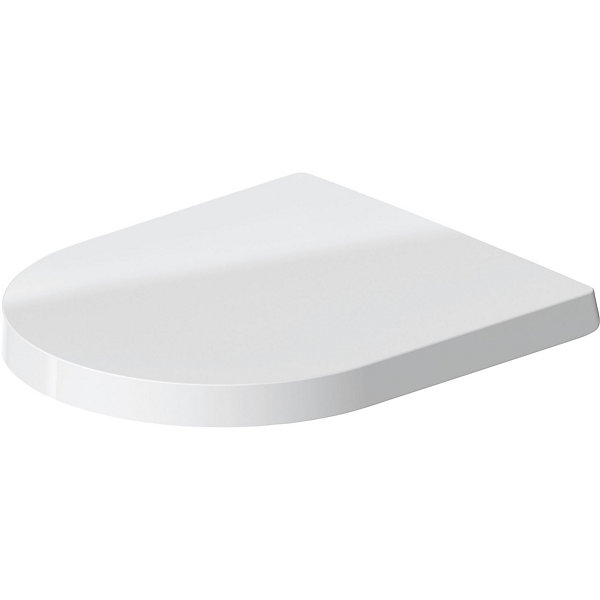 Duravit ME by Starck Abattant WC Blanc Brillant Mat 374x438x51 mm - 0020192600