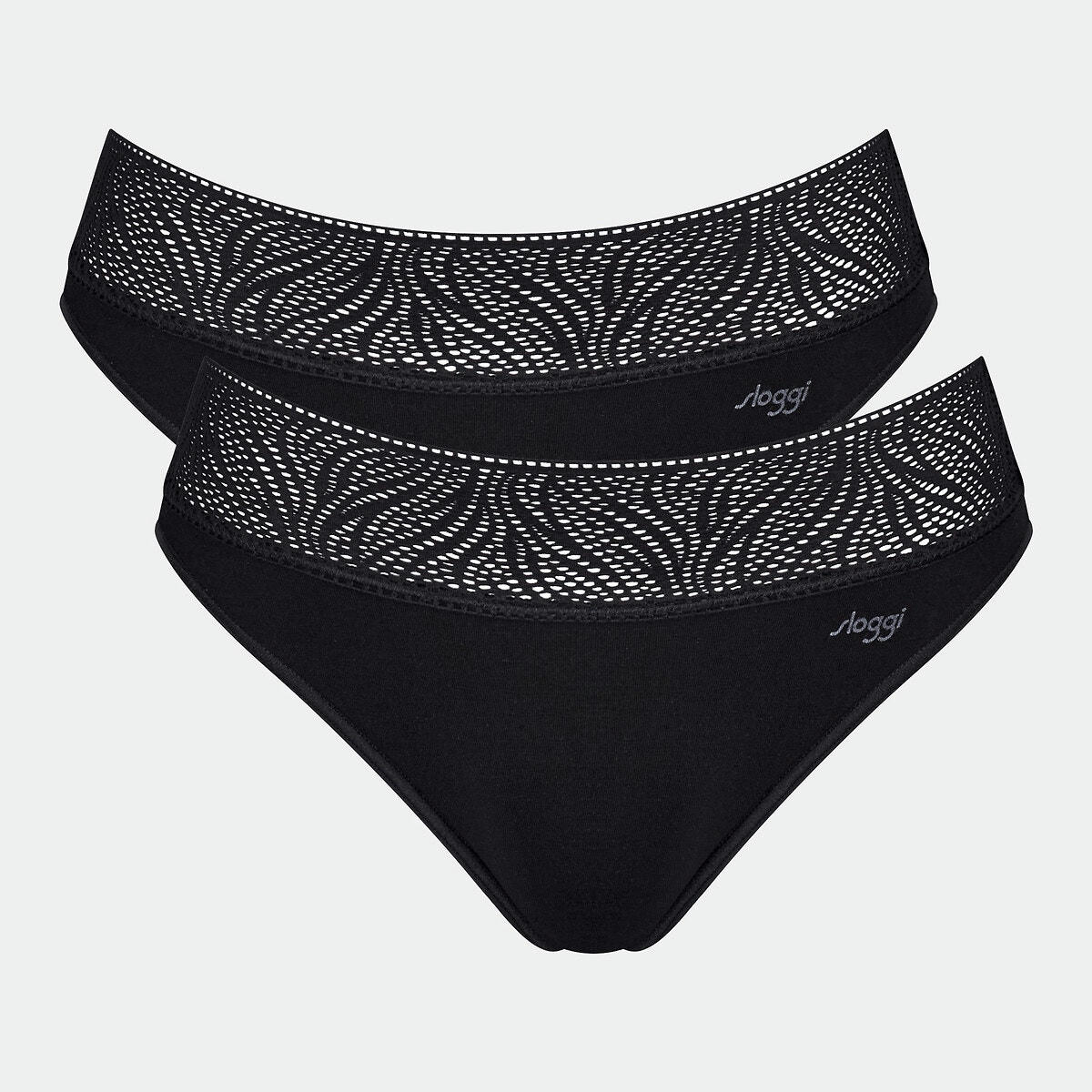 Lot de 2 slips menstruels flux moyen