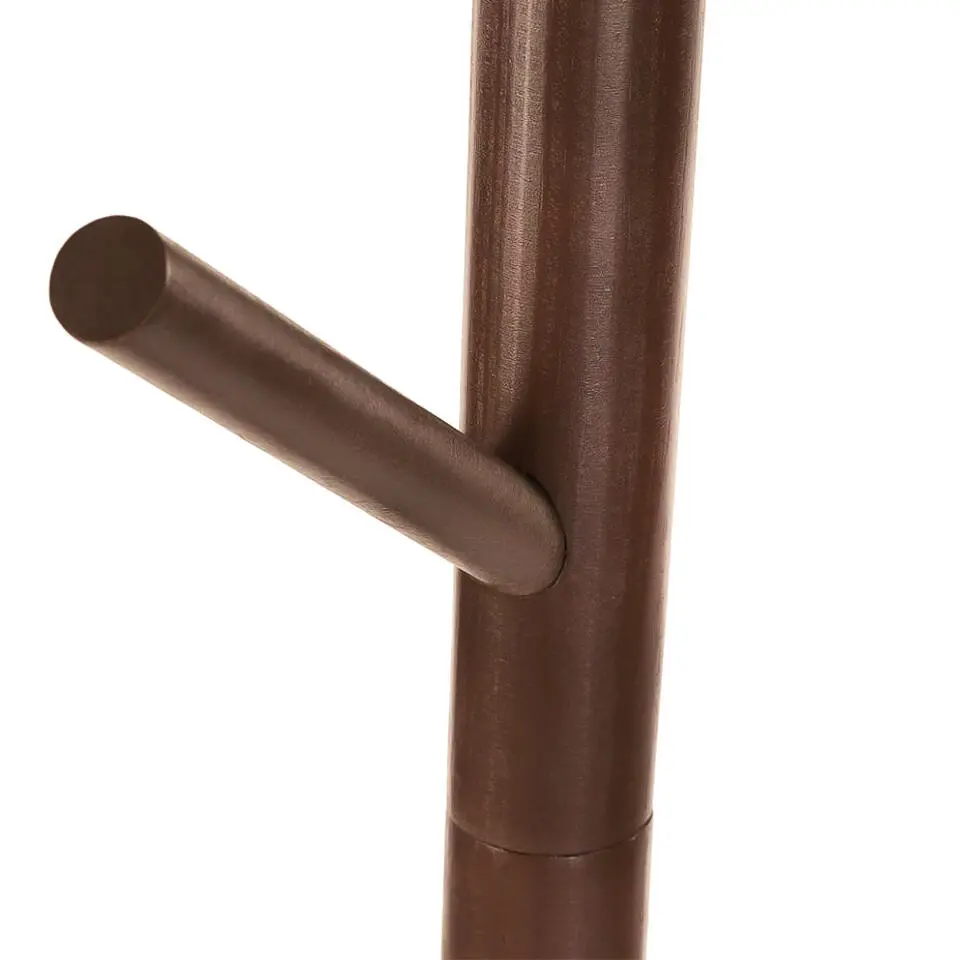 QUVIO Staande kapstok hout bruin