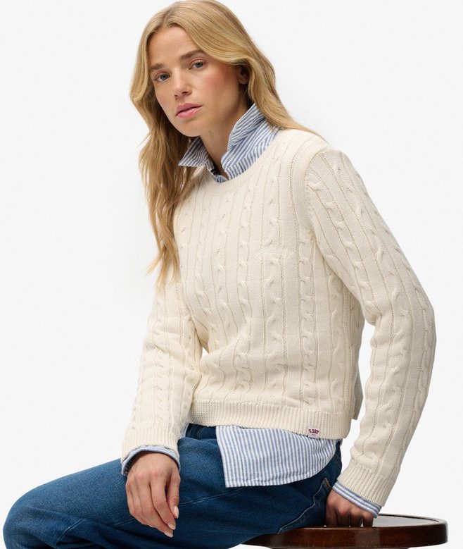 Essential Cable Knit Jumper