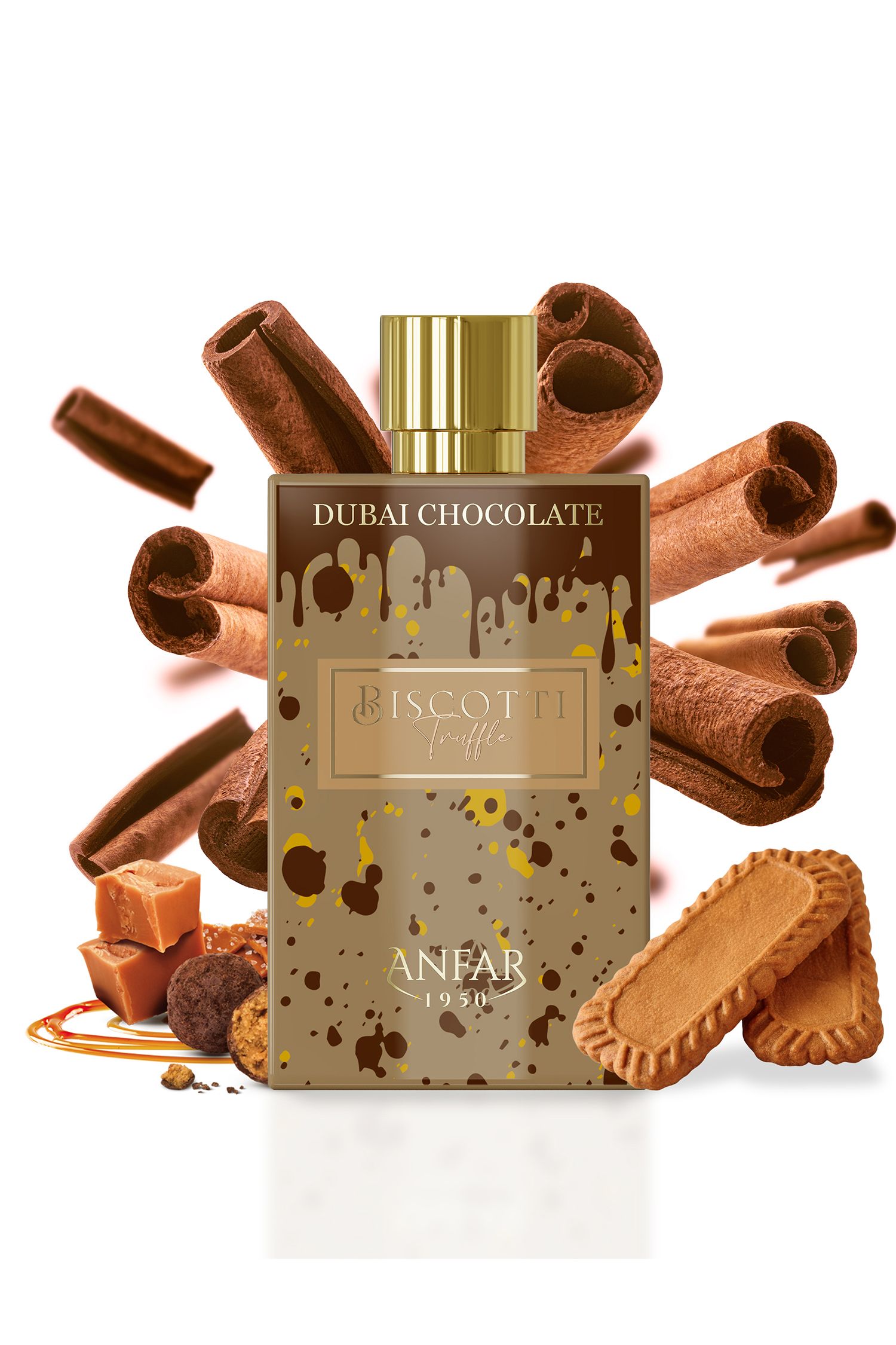 Anfar Biscotti Truffle Dubai Chocolate Extrait 80ml