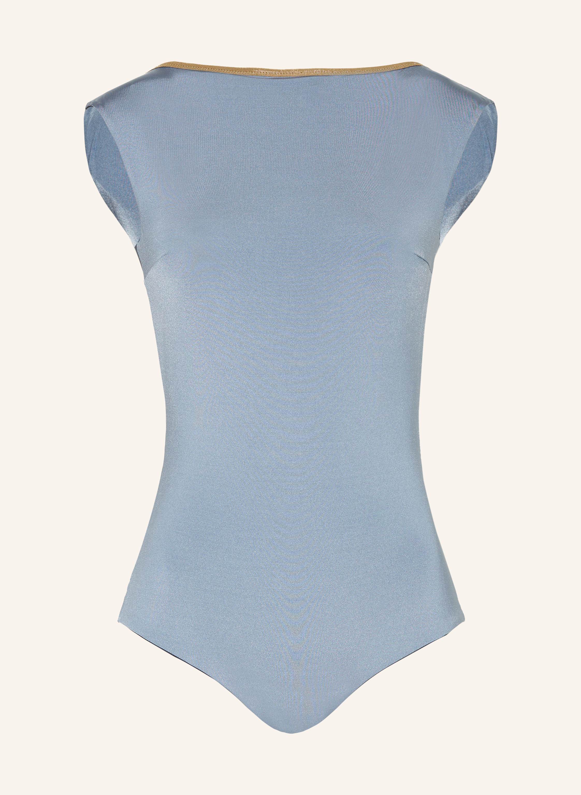 MYMARINI High-Neck-Badeanzug SEABODY SHINE zum Wenden
