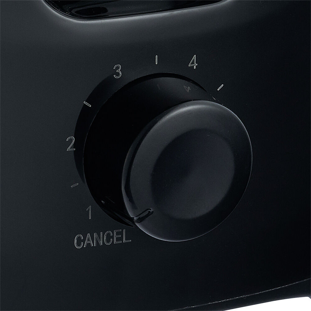 Grille pain toaster basique noir