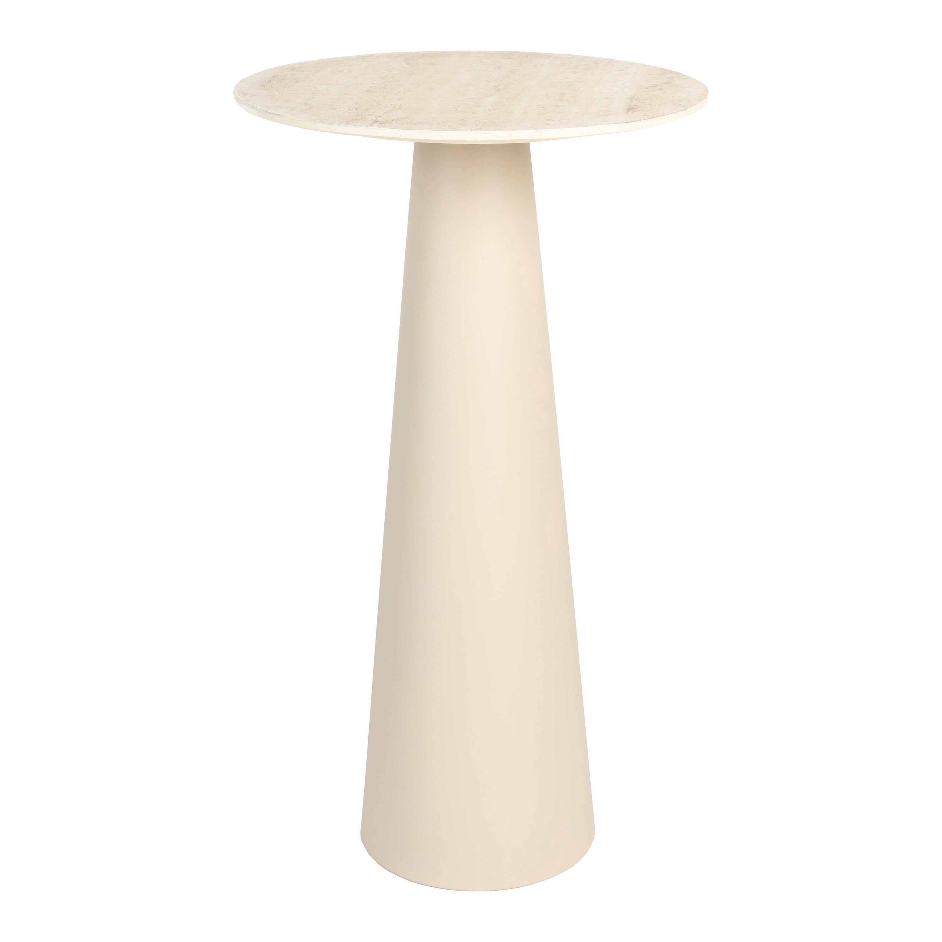 by fonQ Bliss Bijzettafel Beige - H 70 cm
