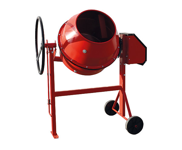 Bétonnière électrique 130 L 700W Altrad Ecomix rouge
