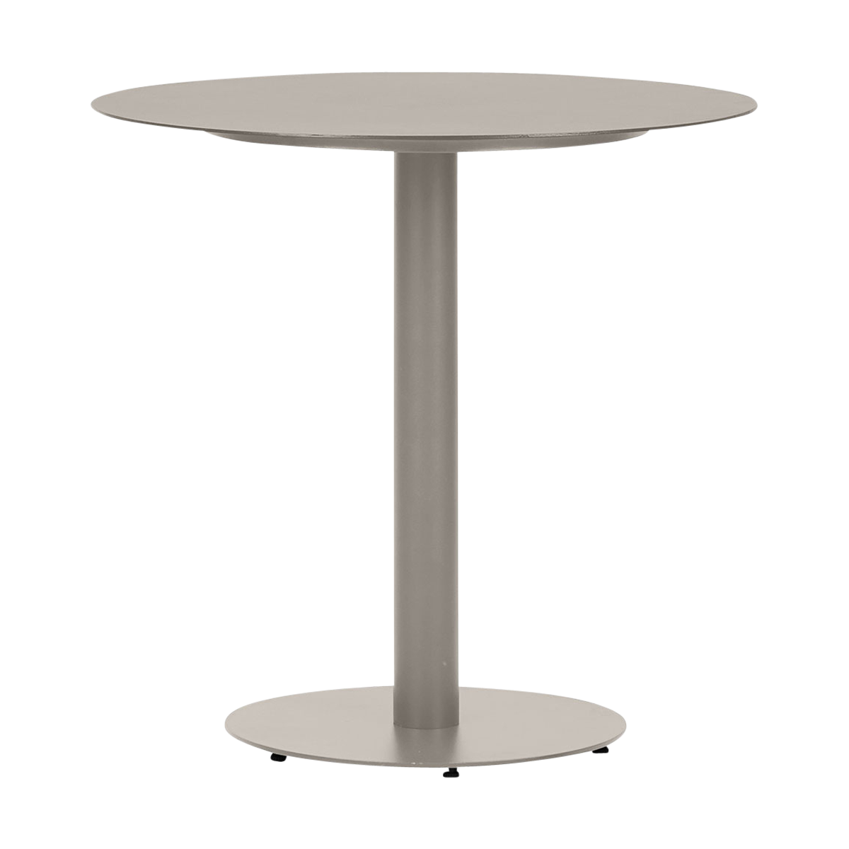 Lisomme Sieb metalen tuintafel zand - Ø70 x 72 cm