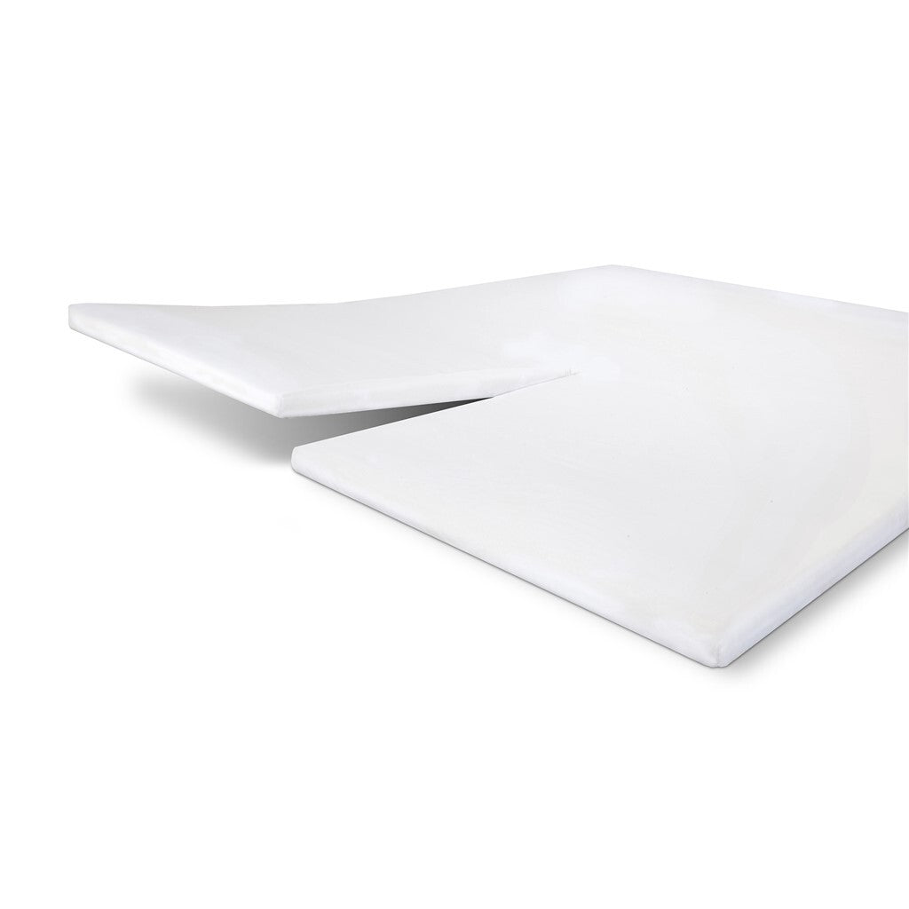 Walra - Hoeslaken Jersey Stretch Split-topper - 180x220 - Wit
