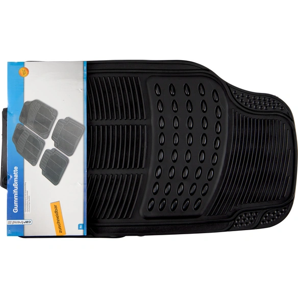Automatten »Comfort «, 4-teilig, Gummi, schwarz