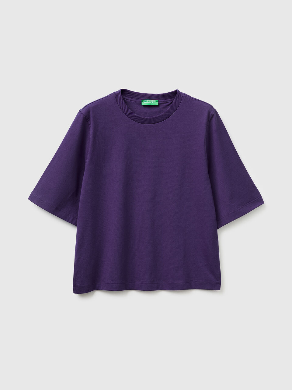100% cotton boxy fit t-shirt
