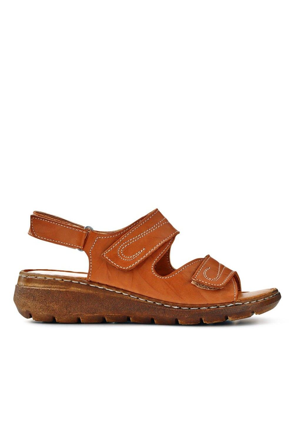 Pavers Leather Multi-Touch-Fasten Sandals