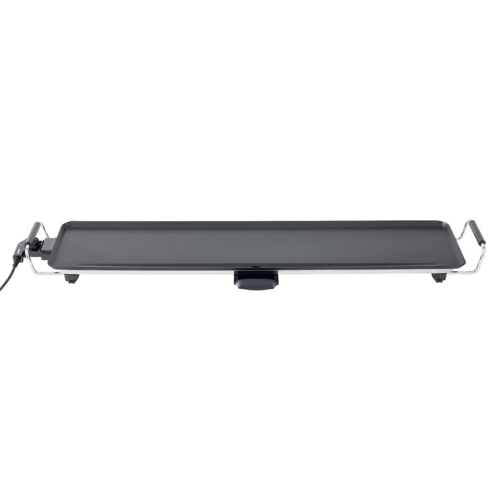 Plancha grill Teriyaki 2000W métal noir 12x117cm