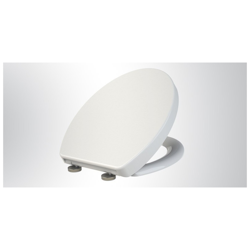 Abattant de toilette Ekla en polypropylène blanc ALLIBERT