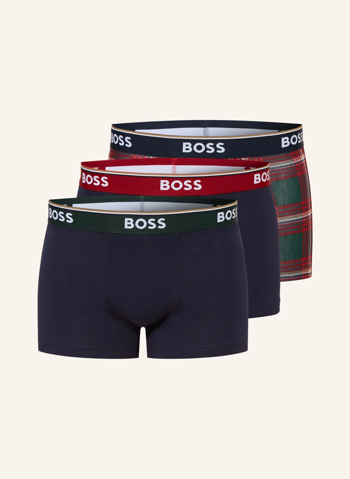 BOSS 3er-Pack Boxershorts POWER