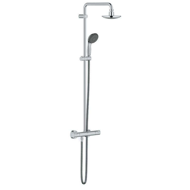 Colonne de douche avec mitigeur thermostatique vitale Start system 160 GROHE