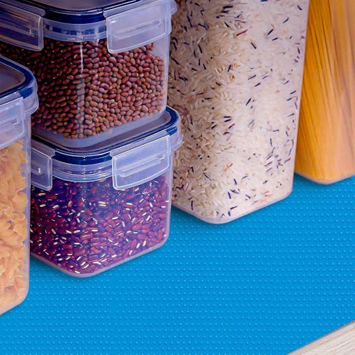 SOGA 2X 40x300cm Blue Kitchen Shelf Drawer Cabinet Multi Use Liner Non Slip Mat