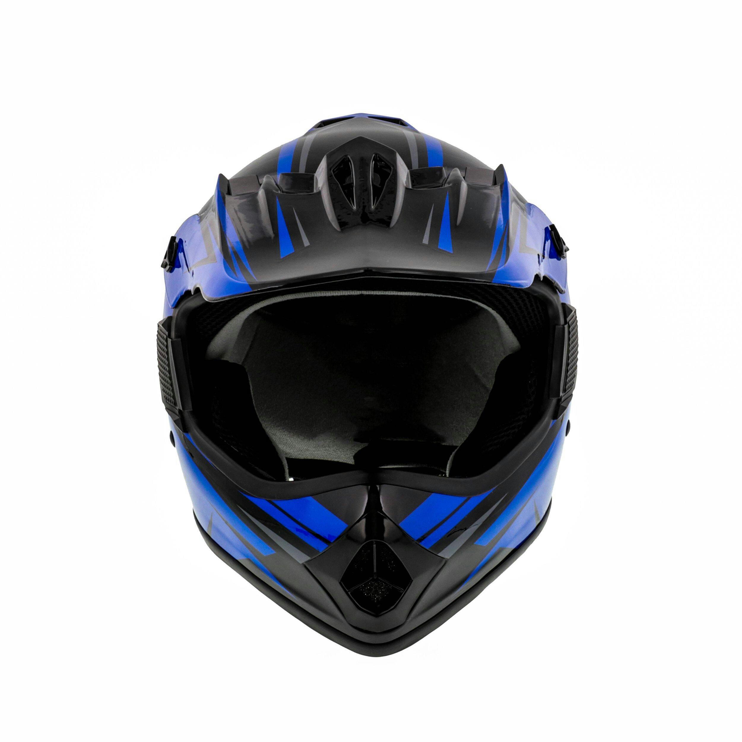 Raider GX4 ATV Helmet, Youth, Blue, Assorted Sizes