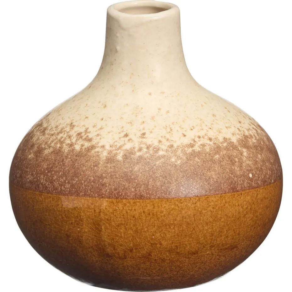 Kwantum Vazen & Potten | Vaas Rouen Retro – Ø12,5×12 Cm 12×12 Cm 012X012CM