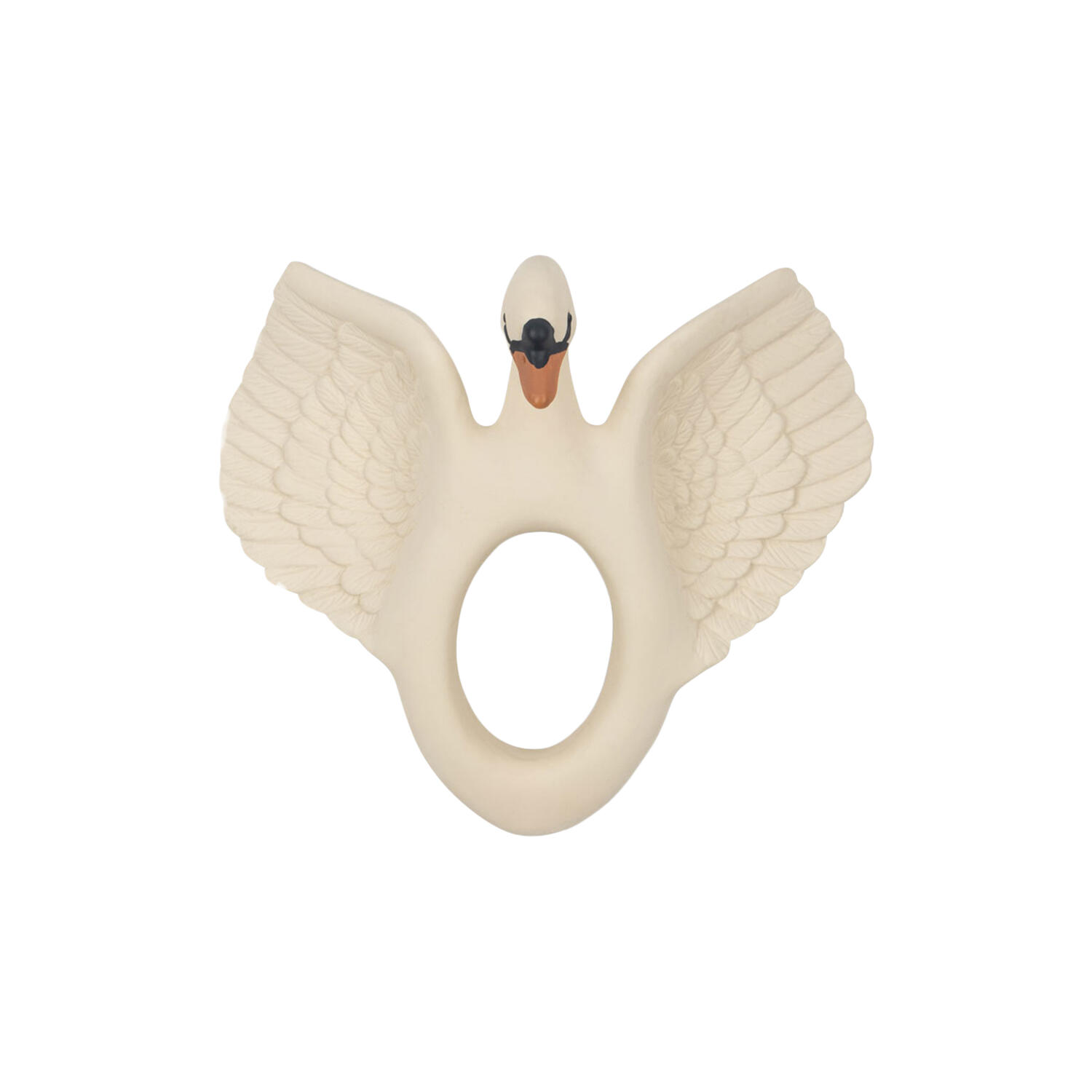 Teether Swan, off white