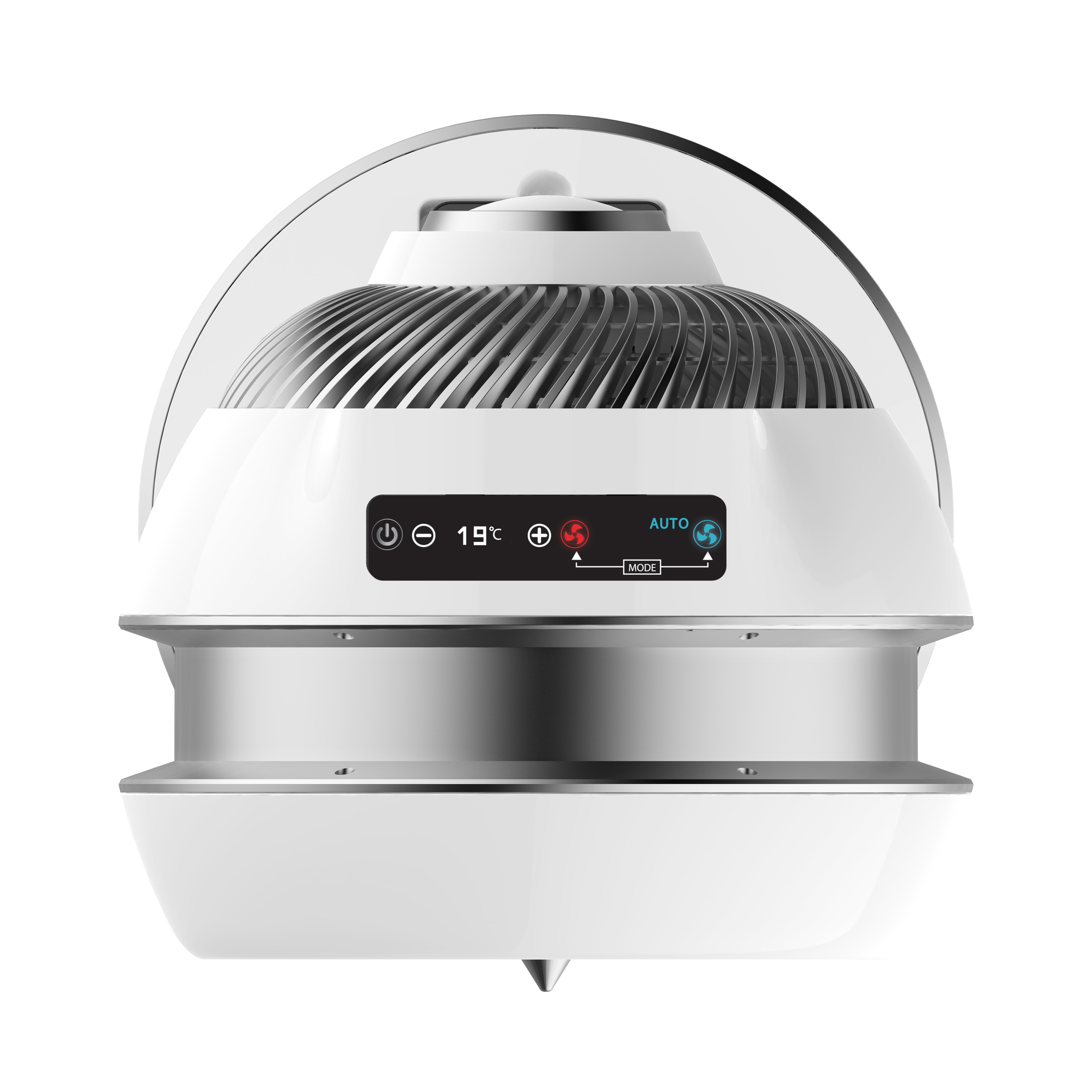 Air Force Intense 2-en-1, Chauffage et Ventilateur Multi-oscillation, 43dB, 2600W