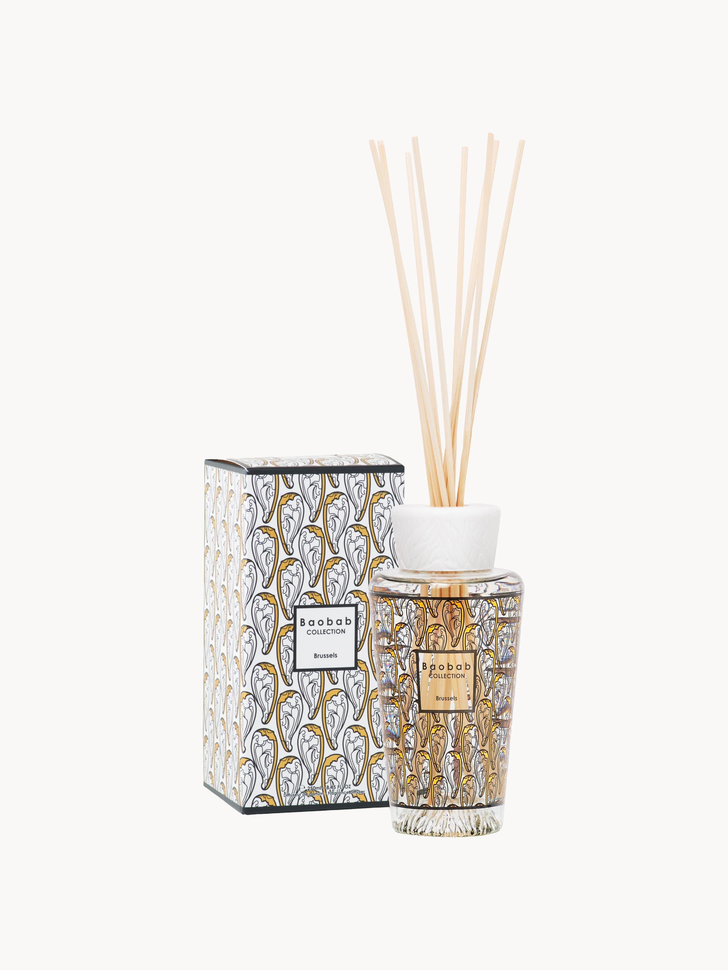 Handgefertigter Diffuser My First Baobab Brussels (Zeder, Sandelholz & Honig), 250 ml