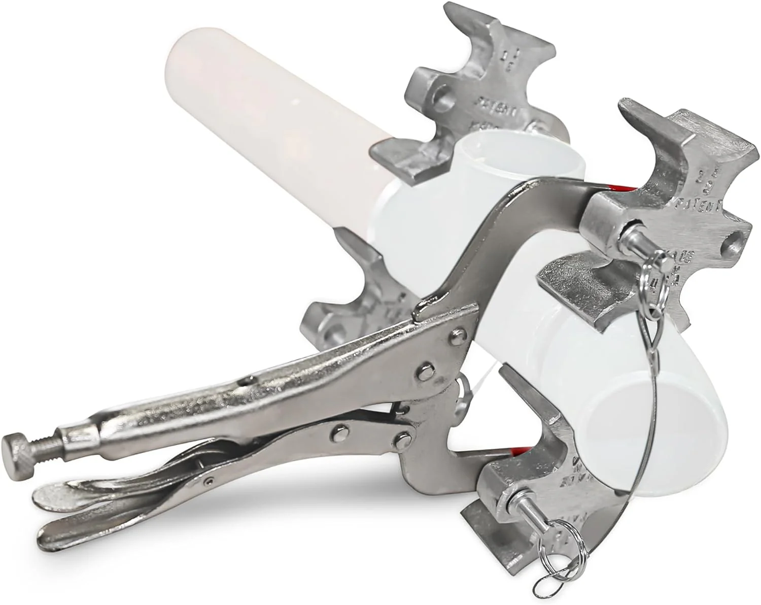 Welders 3rd Hand - Portable Pipe Welding Tool with Versatile Welding Clamps - Works with Most Butt Weld Fittings and Pipes - Enhance Accuracy