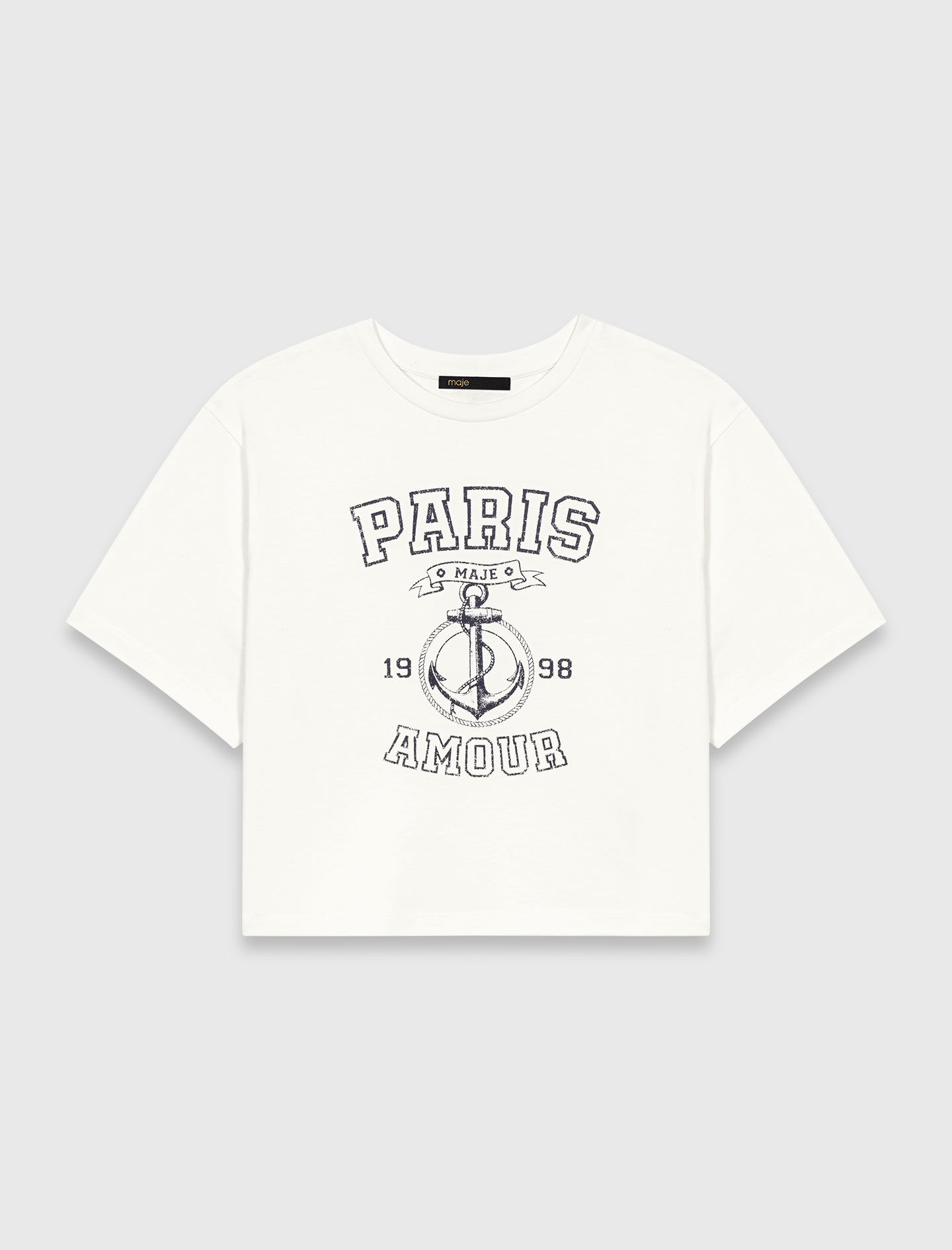 Tee-shirt à imprimé marin