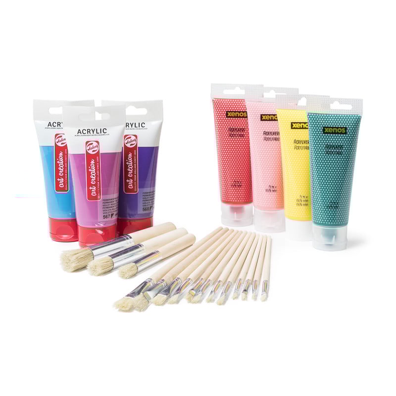 Arcylverf in tube - groen - 75 ml