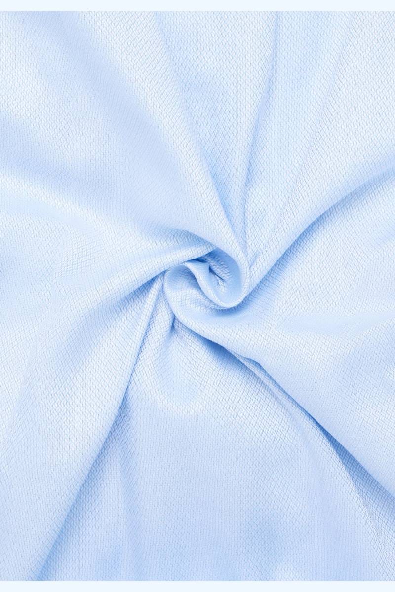 ETERNA Slim Fit Hemd hellblau/weiss, Strukturiert
