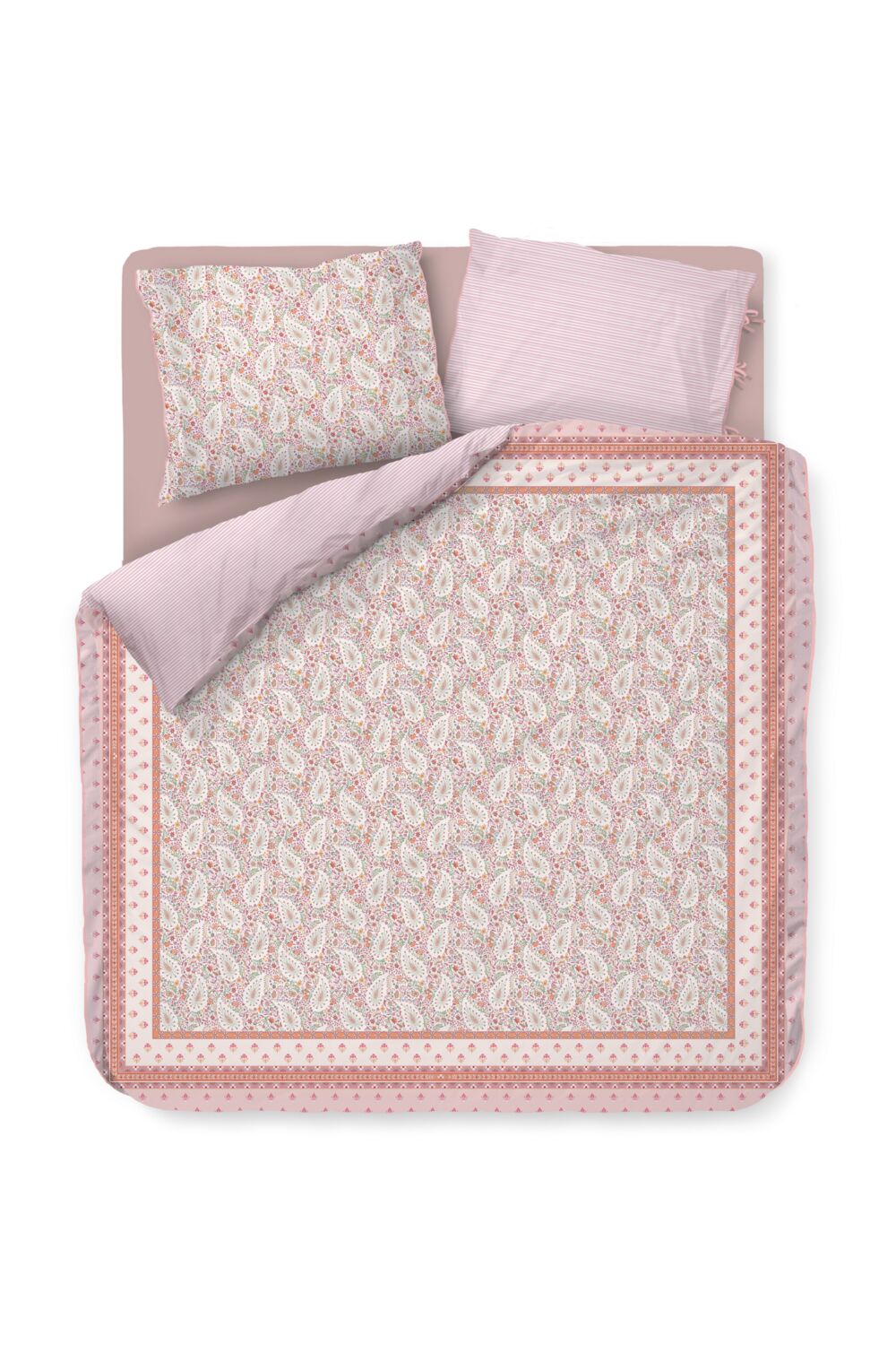Pip Studio Kairi Bloom - 200 x 200/220 cm - Licht roze